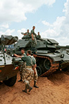 FOTO DELLA 132ª BRIGATA CORAZZATA “ARIETE”.