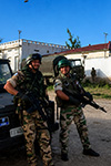 02 LUGLIO 1993, IL TEN. COL. BRUNI CON IL SERG. MAGG. TRINCALE ALL'ALBA DEL TRAGICO GIORNO ALL'INIZIO DELL'OPERAZIONE DI RASTRELLAMENTO DENOMINATA “CANGURO 11”.