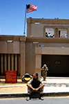 QUARTIER GENERALE DEL CORPO DEI MARINES PRESSO L'AMBASCIATA AMERICANA DI MOGADISHO.