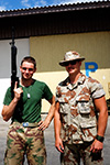 INCONTRI AL PORTO NUOVO CON I MARINES. I MIGLIORI SCAMBI LI HO FATTI LI.... BRANDINA AMERICANA IN ALLUMINIO PER TRE “CORDIALINI” DELLA RAZIONE K !