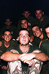 FOTO DELLA COMPAGNIA COMANDO E SERVIZI SORCI VERDI DEL 186° RGT. PAR. FOLGORE.