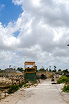 VEDUTA DELLA BASE FORTIFICATA DEL PORTO VECCHIO DI MOGADISCIO PRESIDIATA DAL CONTINGENTE INTERNAZIONALE UNOSOM.